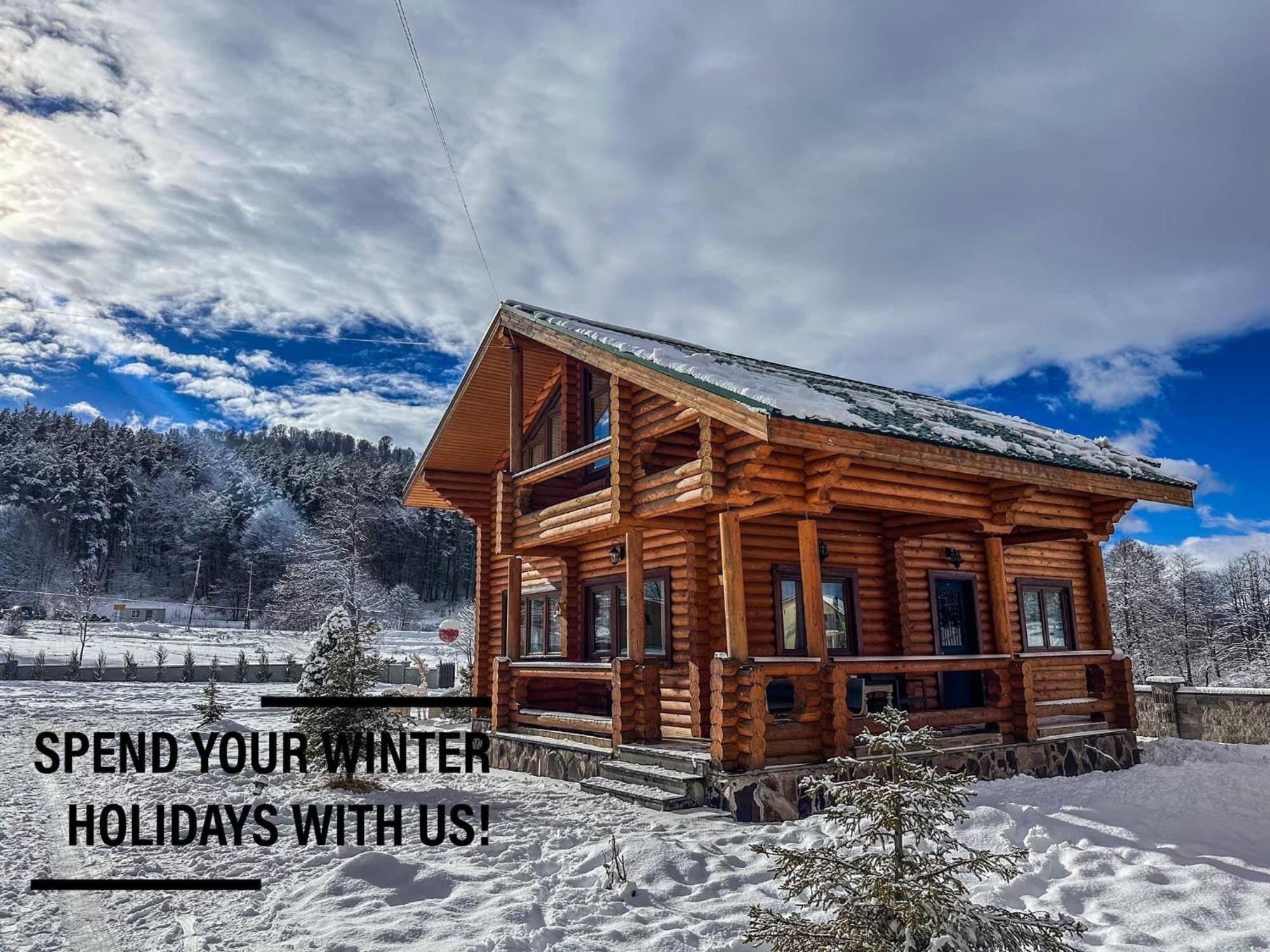 Log House Villa Бакуриани Екстериор снимка